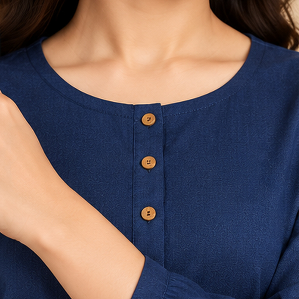 Classic Solid Straight Tunic