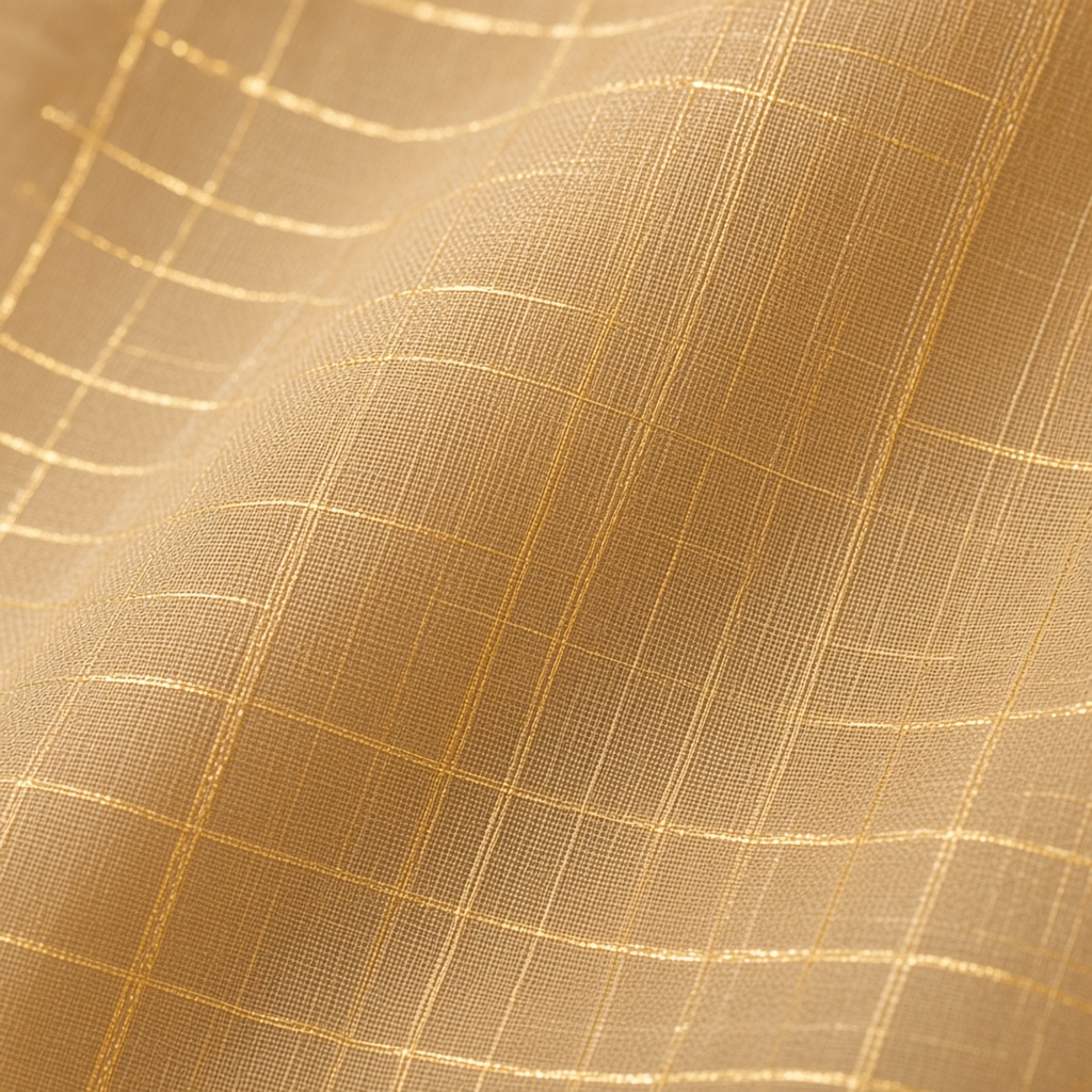 Apricot Chanderi Saree