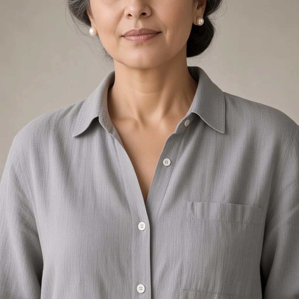 Beige Linen Relaxed Co-ord Set