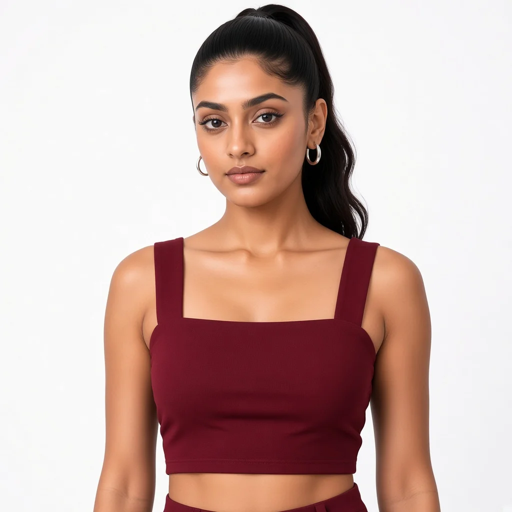 Black Crop and Palazzo Co-ord Set
