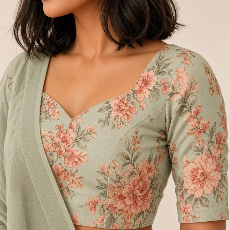 Blossom Flare Floral Lehenga Set thumbnail
