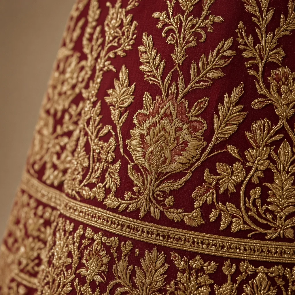 Bridal Zardozi Lehenga Choli