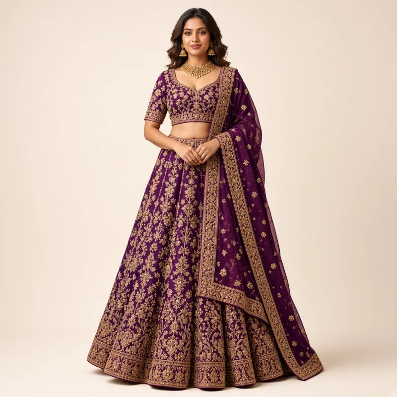 Bridal Zardozi Lehenga Choli thumbnail