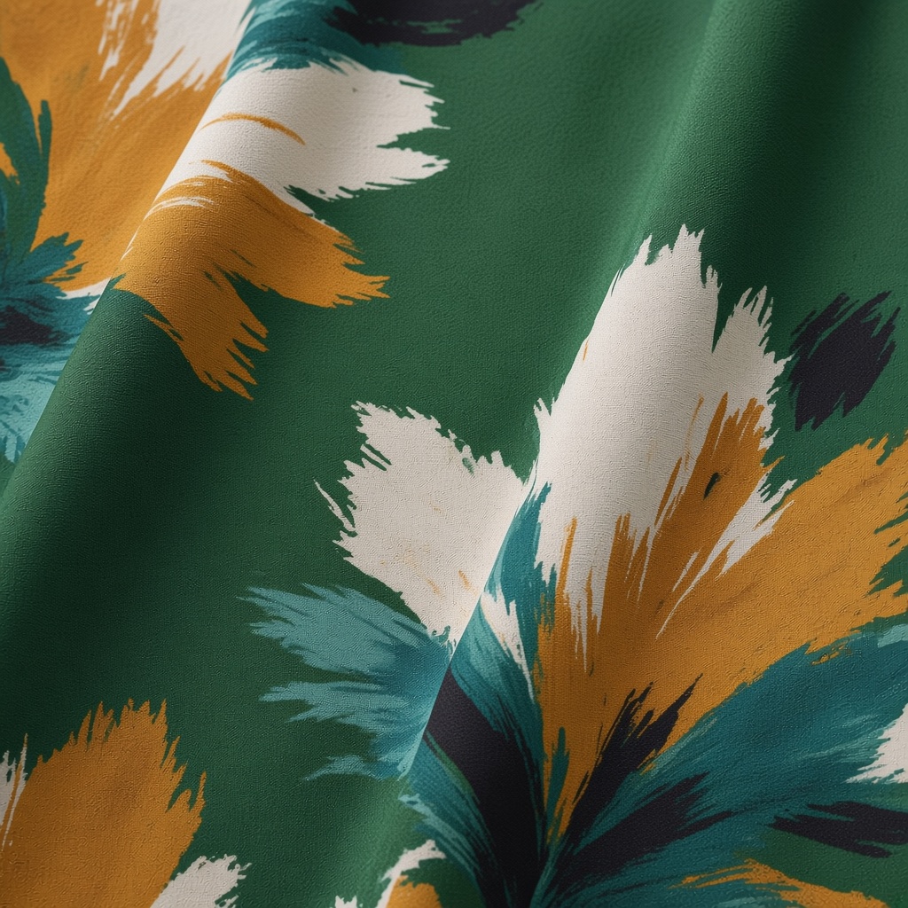 Cobalt Art Print Saree