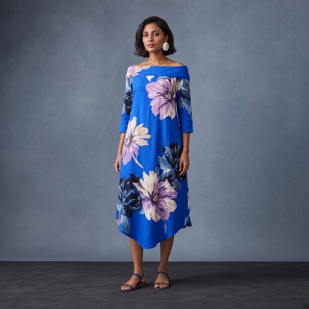 Cobalt Indo-Western Kurti