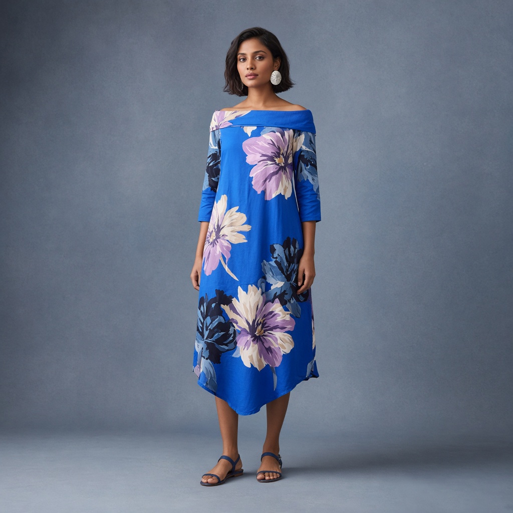Cobalt Indo-Western Kurti