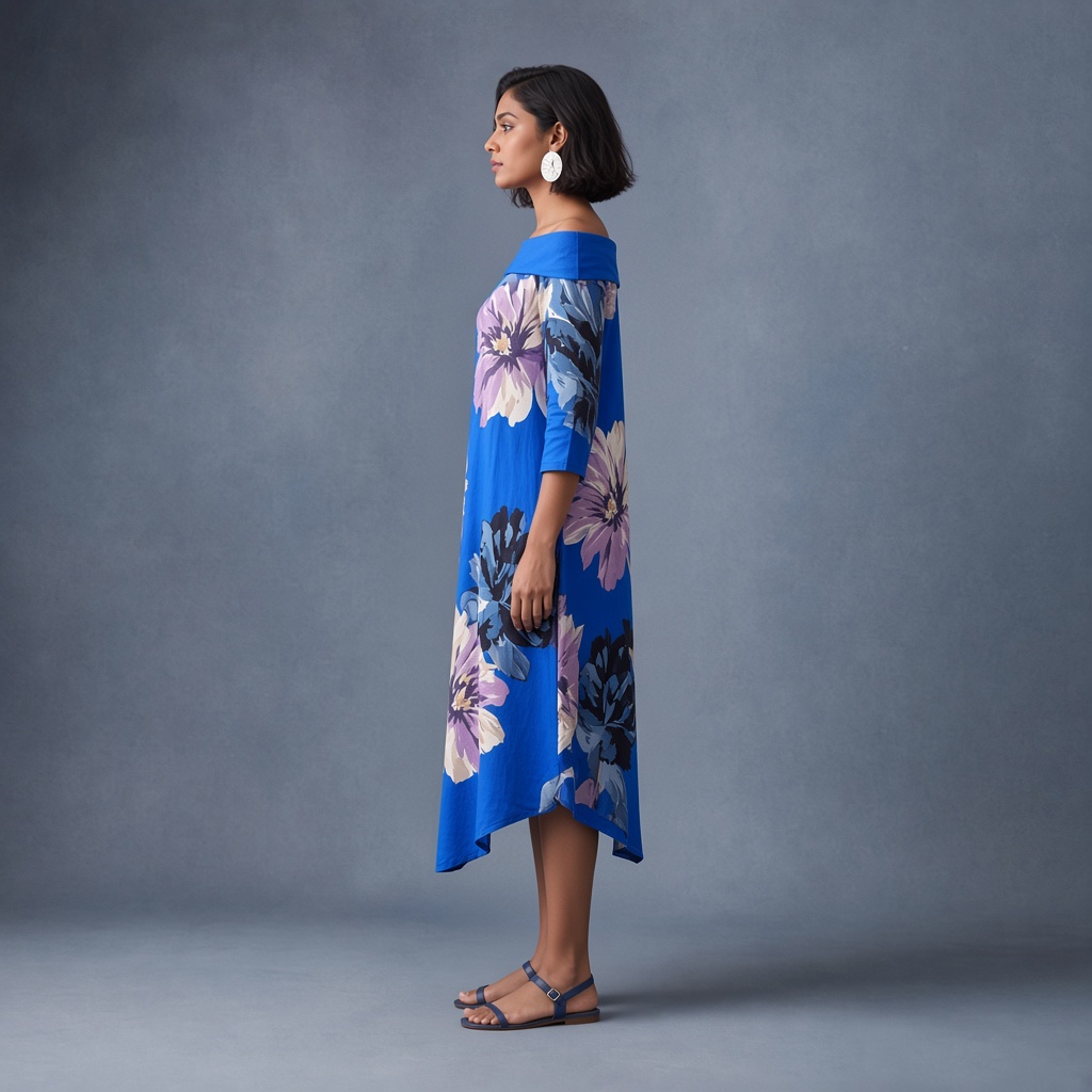 Cobalt Indo-Western Kurti