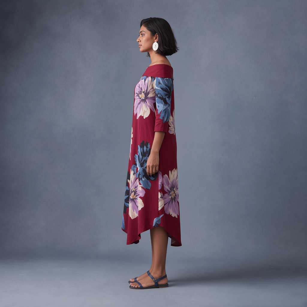Cobalt Indo-Western Kurti