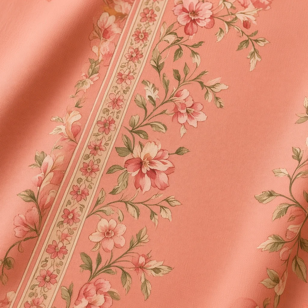 Coral Lawn Dress Material