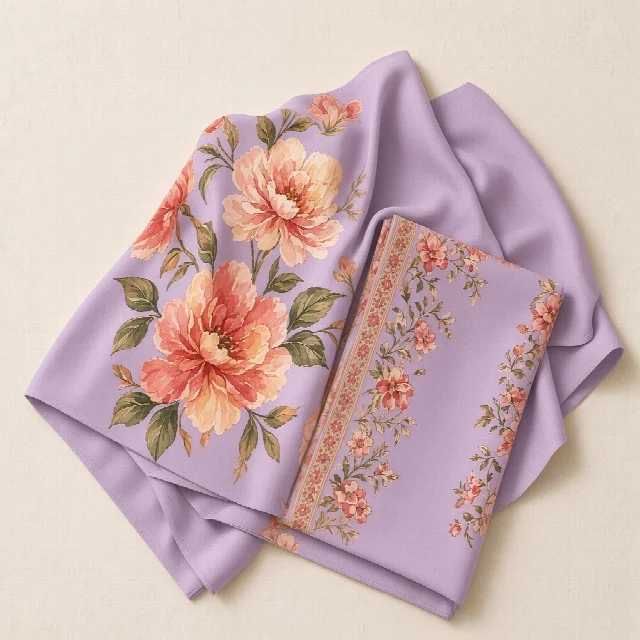 Coral Lawn Dress Material thumbnail