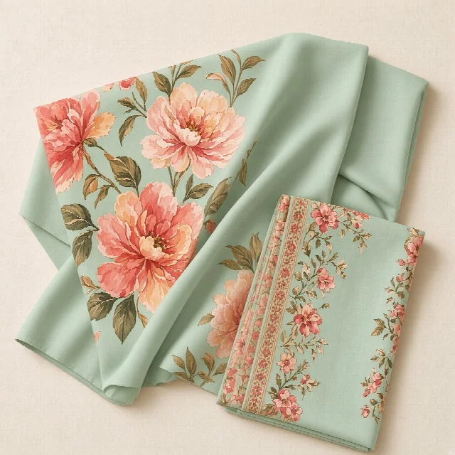 Coral Lawn Dress Material thumbnail