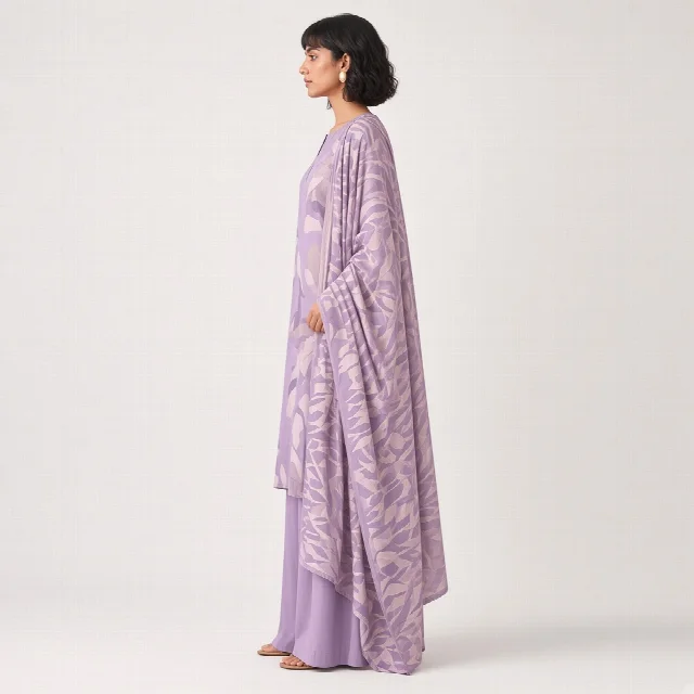 Dusty Rose Palazzo Suit Set thumbnail