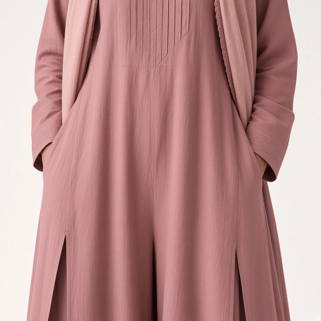 Dusty Rose Palazzo Suit