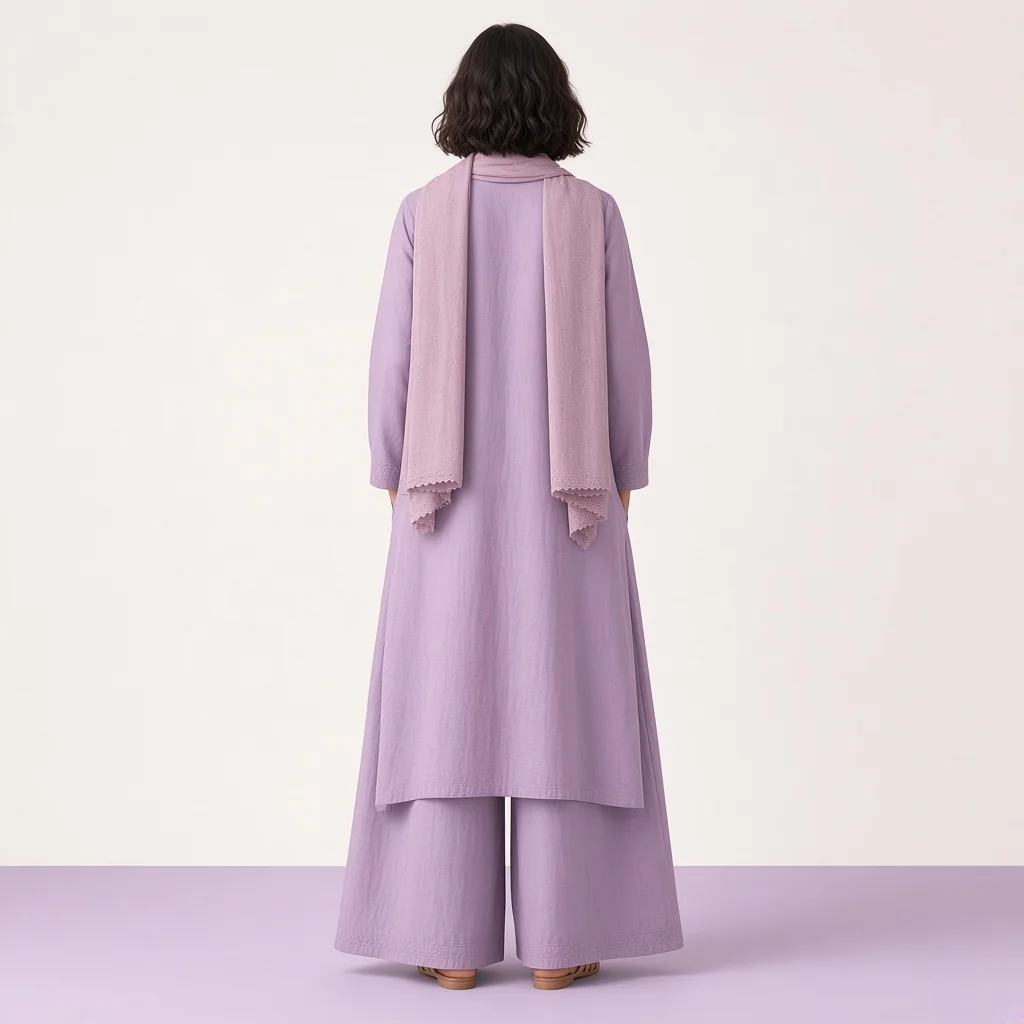 Dusty Rose Palazzo Suit