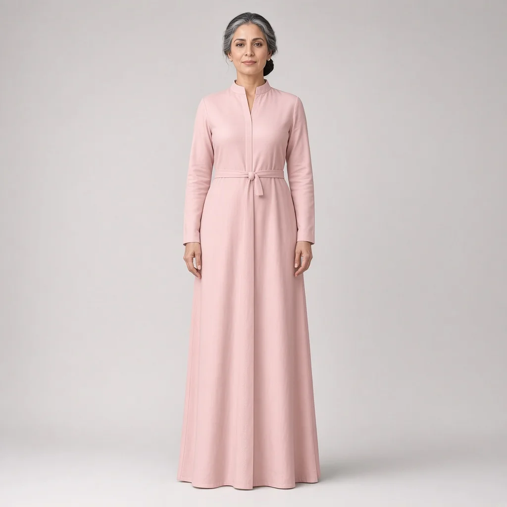 Ivory Straight Ethnic Gown