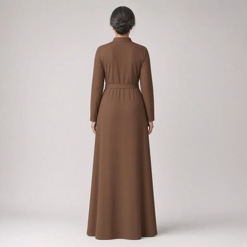 Ivory Straight Ethnic Gown