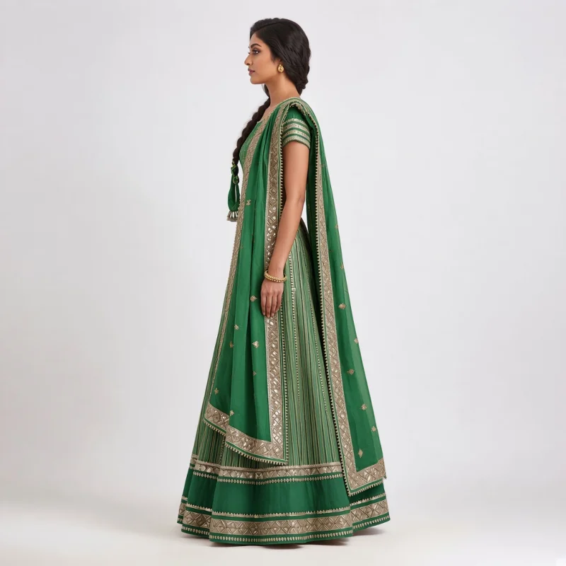Jaipur Gota Patti Lehenga