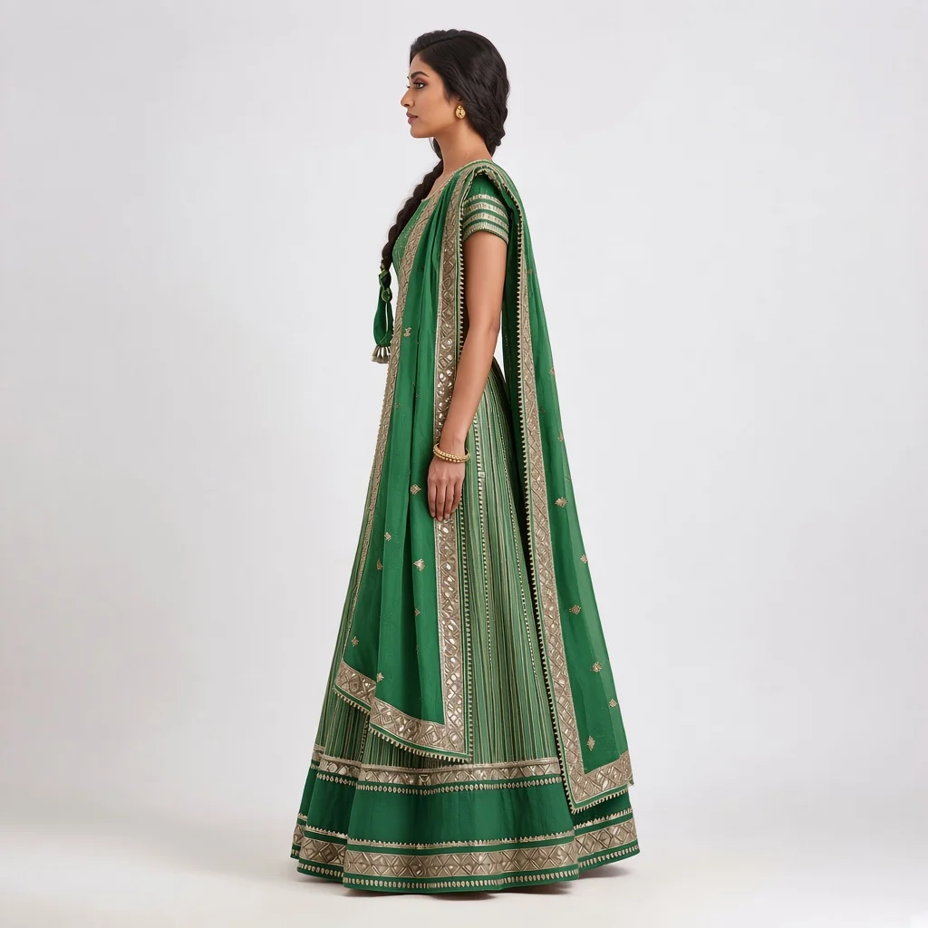 Jaipur Gota Patti Lehenga