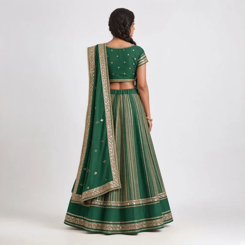 Jaipur Gota Patti Lehenga