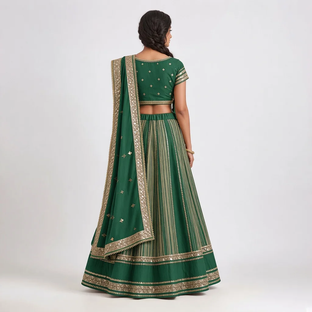 Jaipur Gota Patti Lehenga
