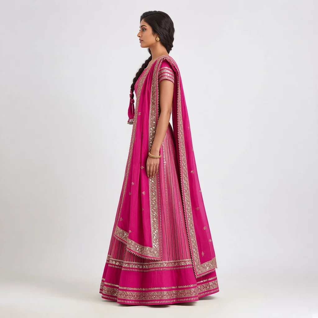 Jaipur Gota Patti Lehenga