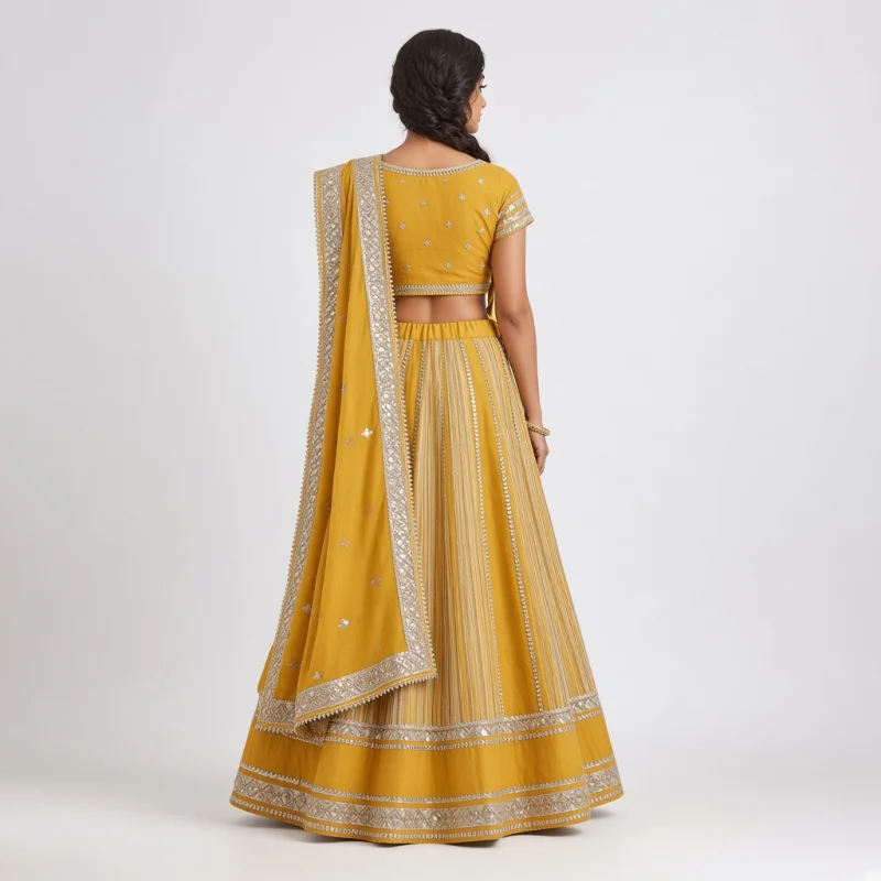 Jaipur Gota Patti Lehenga