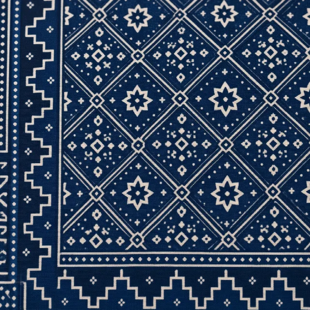 Maroon Ajrakh Dress Material