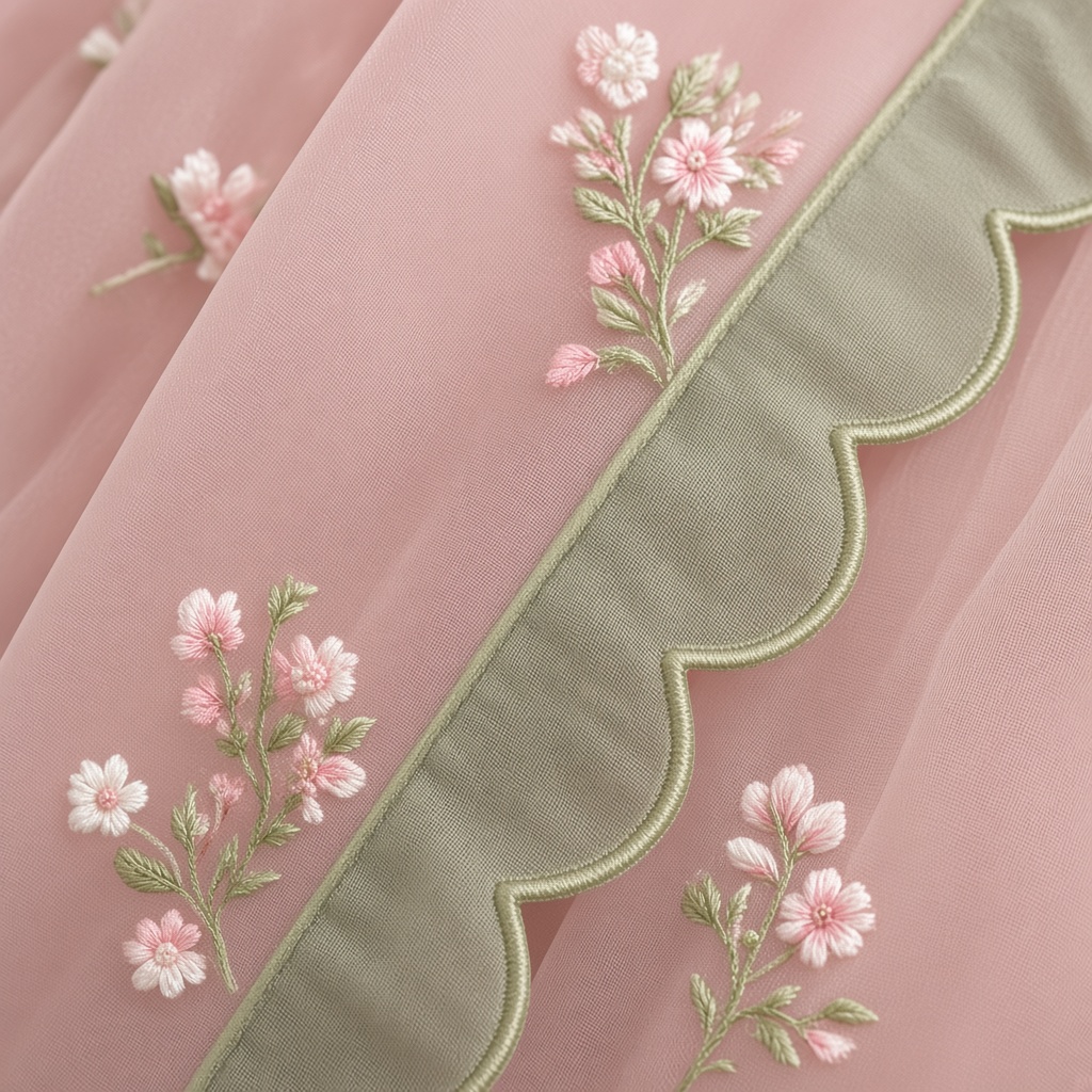 Meadow Floral Organza Saree