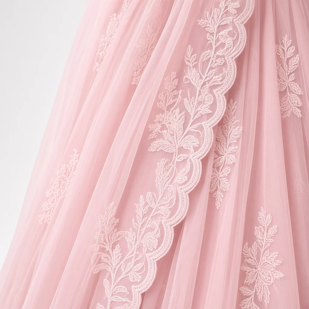 Mist Garden Pastel Embroidered Lehenga