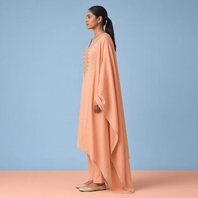 Powder Blue Neckline Suit thumbnail