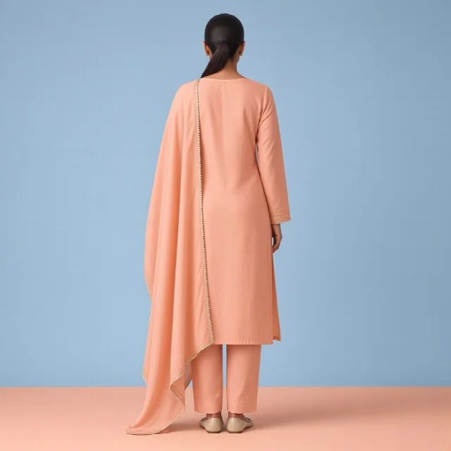 Powder Blue Neckline Suit thumbnail