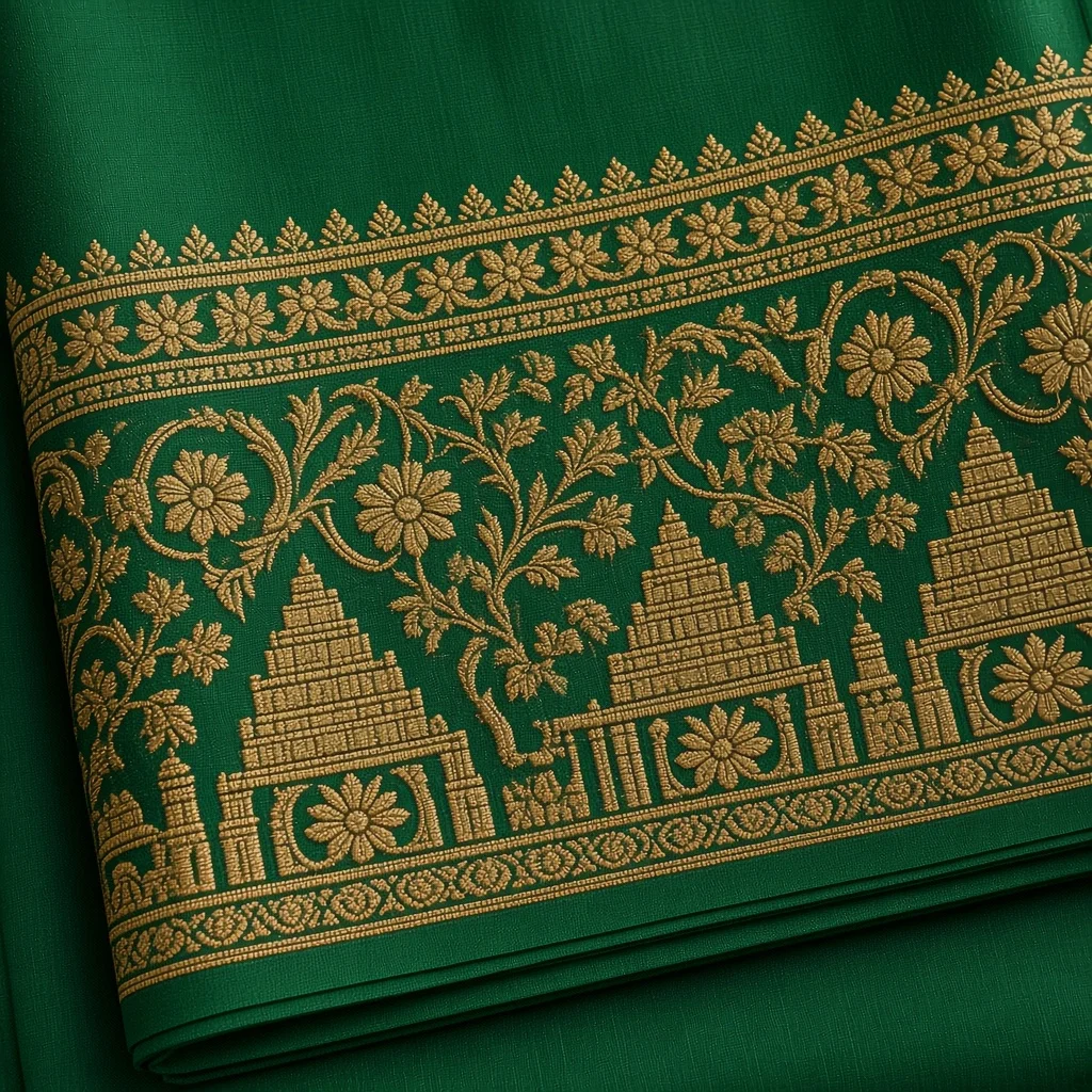 Wine Embroidered Dress Material